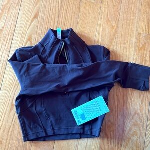 LULULEMON DEFINE CROPPS HALF ZIP
